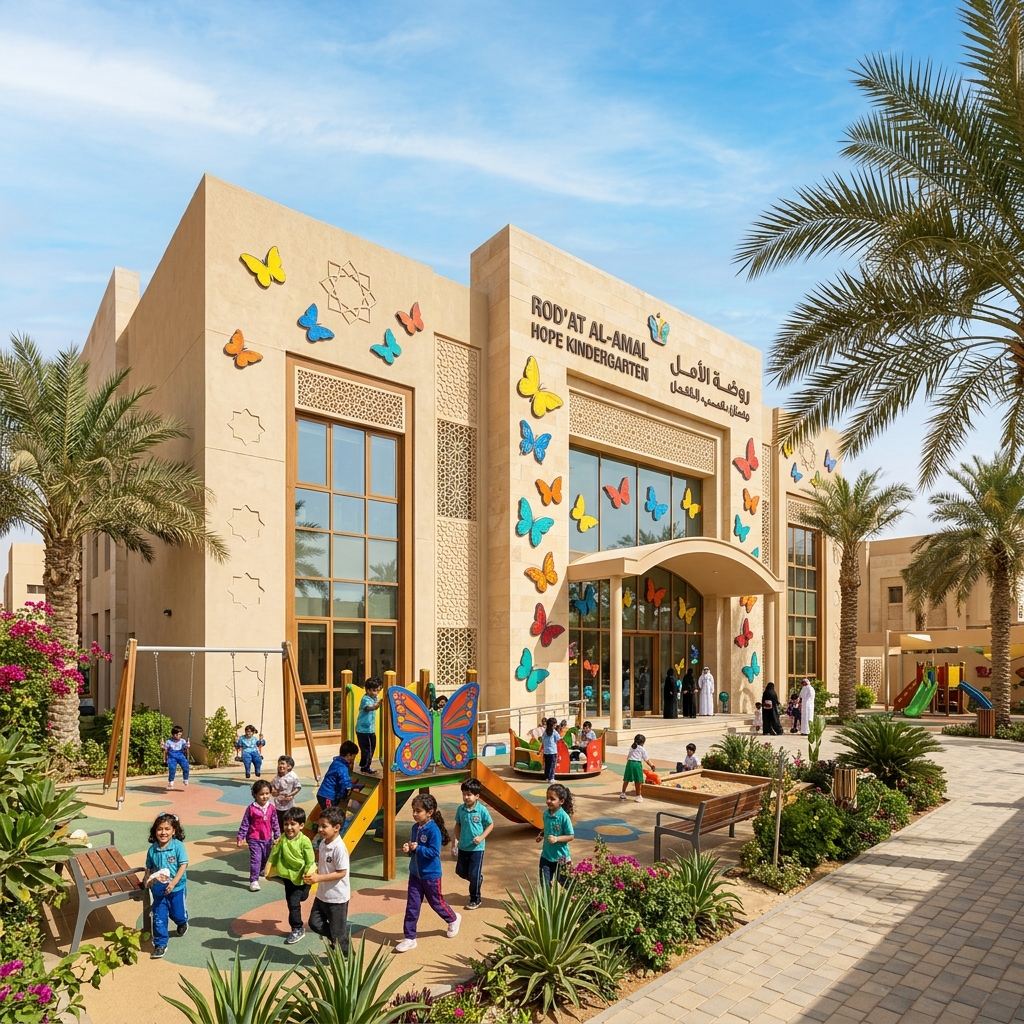 Butterflies House International School Building